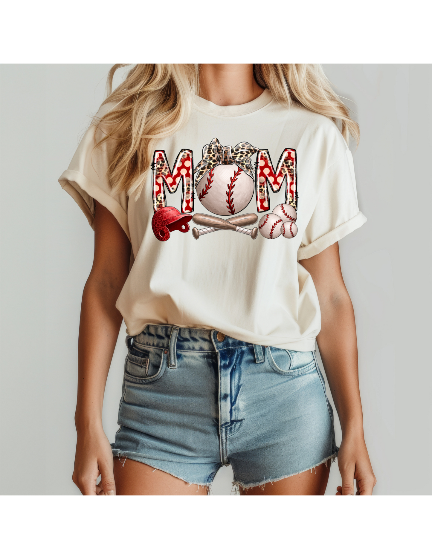 Baseball mom Tee